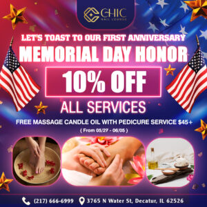 Nail Salon In Decatur, IL 62526 | Chic Nail Lounge